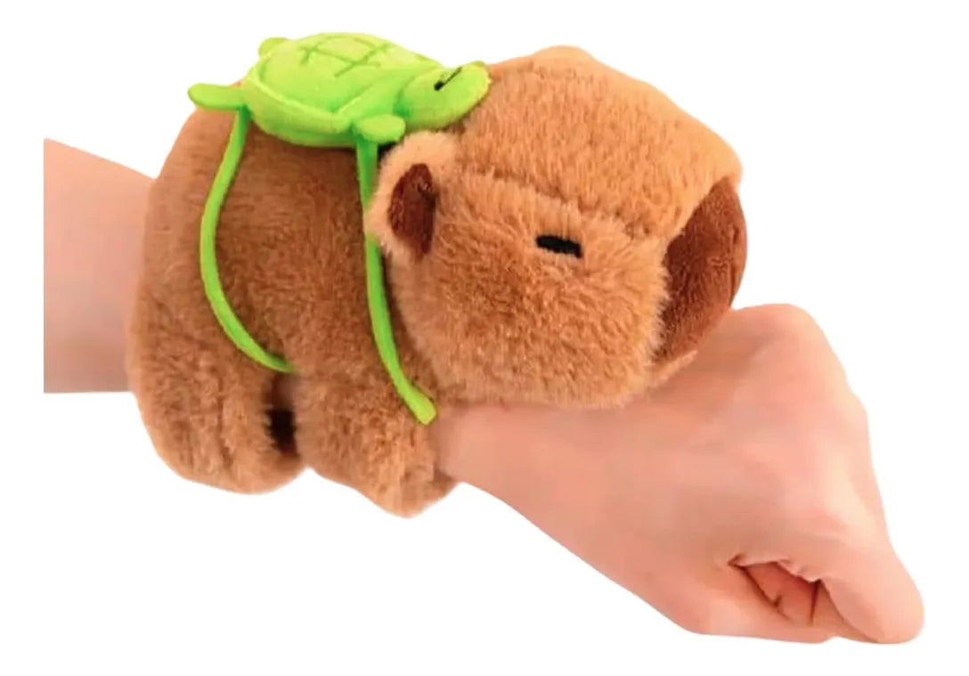 Manilla Peluche Capibara (Chigüiro) – Brazalete Kawaii Suave