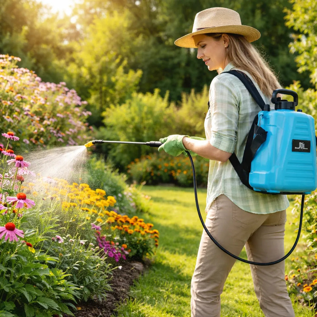 Pulverizador Eléctrico de Jardín  🌿 Fumigación Fácil y Sin Esfuerzo