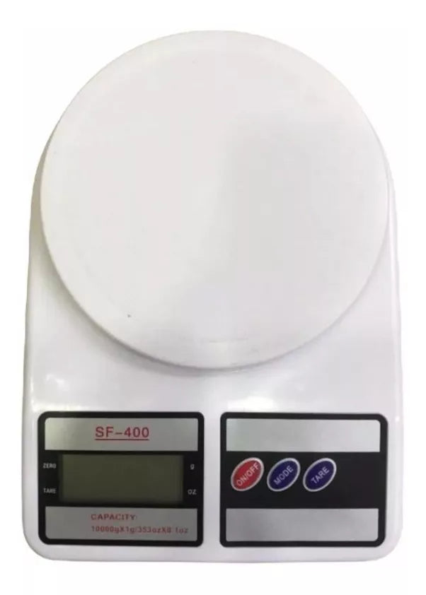 Balanza Gramera Tara Bascula Pesa Digital 10kg Con Pilas