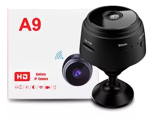 Cámara espía WiFi de visión nocturna recargable A9 Hd 1080p
