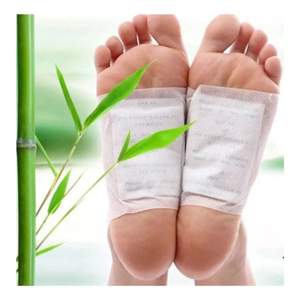 Parche Desintoxicante Pie Cuerpo Relajante Kinoki Caja 10pza