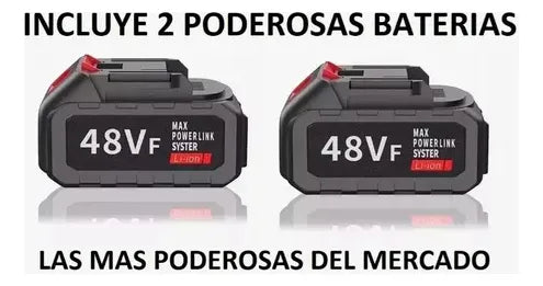 Mini Sierra Eléctrica Portátil Profesional ⚡ 2 Baterías – Corte Preciso y Potente