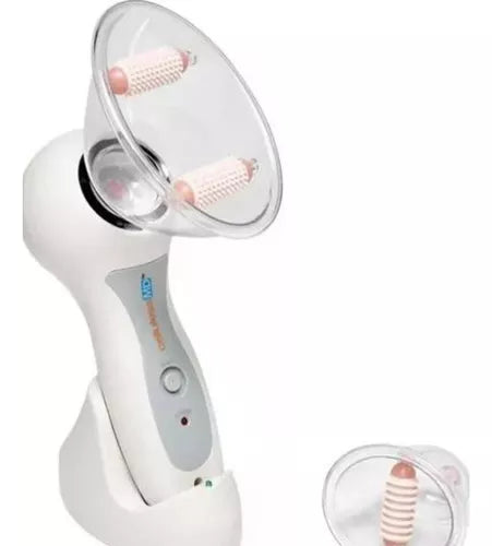 Masajeador Anticelulitis Celluless Con Copas De Vacunterapia Color Blanco