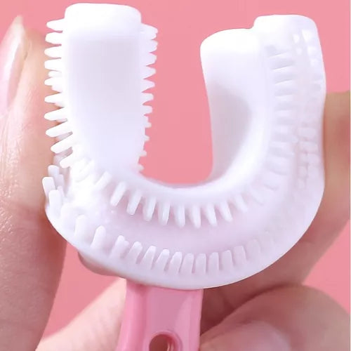 Cepillos De Dientes Silicona En Forma De U Para Niños