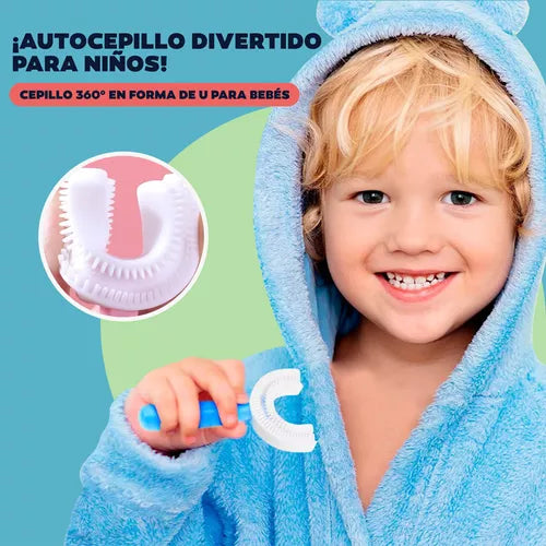 Cepillos De Dientes Silicona En Forma De U Para Niños