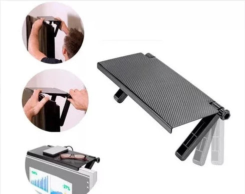 Repisa Estante Soporte Sobre Pantalla Tv Ajustable Plegable