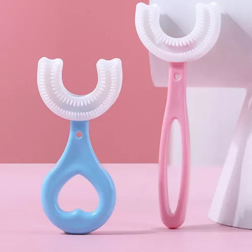 Cepillos De Dientes Silicona En Forma De U Para Niños