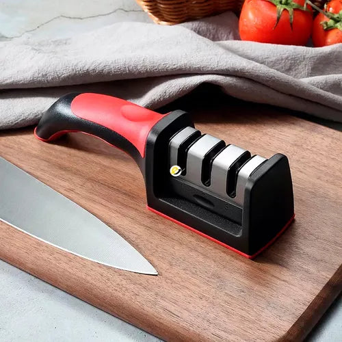 Afilador De Cuchillos Tijeras Navajas Acero Inoxidable