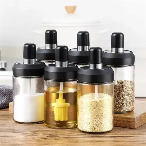Condimentero Giratorio Para Especias Cocina Organizador X 6