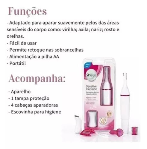 (1)Depiladora 5 en 1 Sweet Electric para mujer