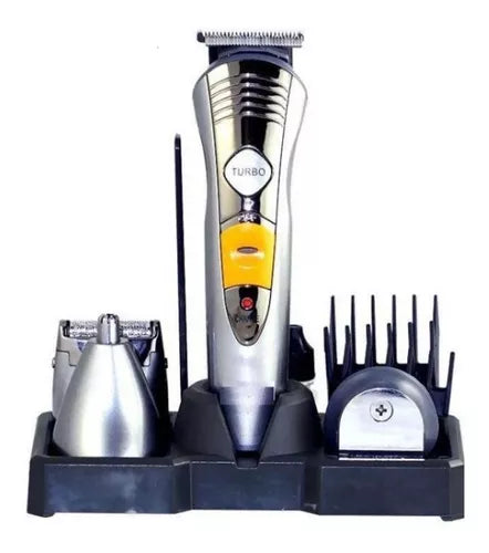 (1)Patillera Progemei Gm-580 Afeitadora Y Peluquera 7 En 1