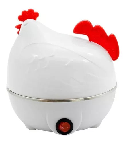 (1)Mini máquina de desayuno para cocinar huevos, vaporizador de huevos de una sola capa, aparato pequeño de cocina, enchufe de calefacción, electrodoméstico