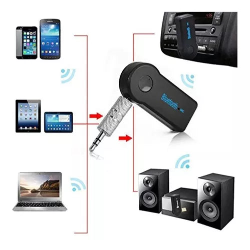Receptor Bluetooth Musica Manos Libres Para Equipo-auto 3,5m