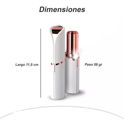 Depiladora Facial Removedor De Vello Sindolor Recargable Usb