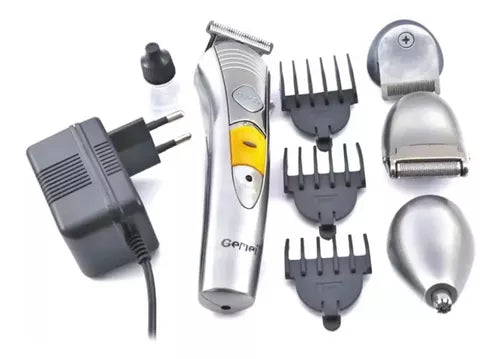 (1)Patillera Progemei Gm-580 Afeitadora Y Peluquera 7 En 1