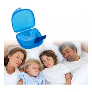 Protector Bucal Bruxismo Antironquidos Con Estuche