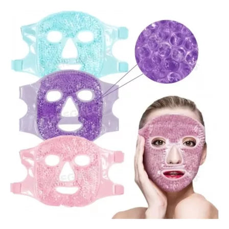 Mascarilla Gel Mascarilla Reutilizable Terapia Frío Caliente Tipo De Piel Todo Tipo De Piel