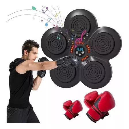 Maquina De Boxeo Musical Kit Boxeo Soporte Entrenamiento