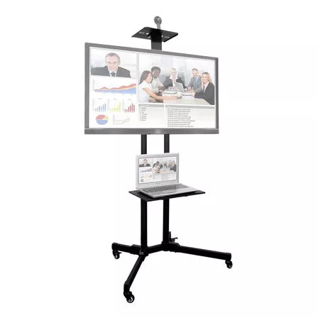 Soporte de Dos Brazos Monitor Doble North Bayou NB F160 17 A 27 Color Negro