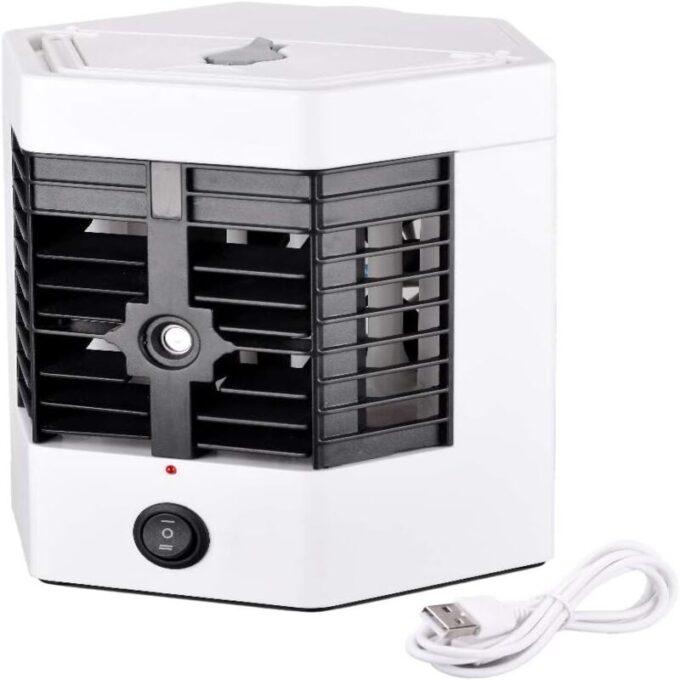 Mini enfriador portatil 2 en 1 aire acondicionado recargable FK23B-46