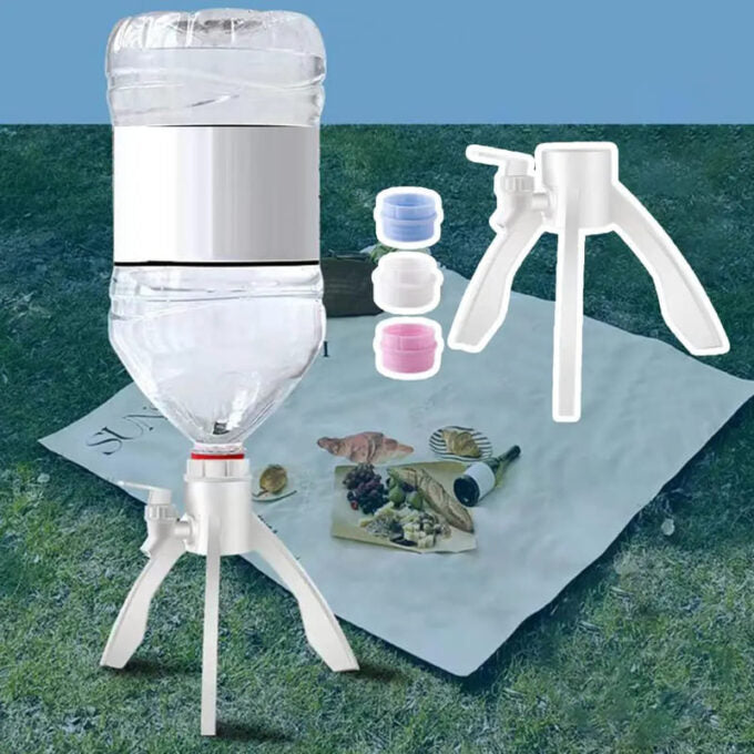 Soporte dispensador triangular para botellon de agua