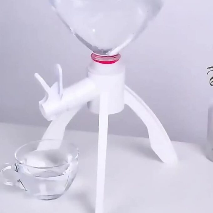 Soporte dispensador triangular para botellon de agua