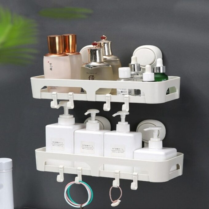 (1)Organizador de cocina estante de almacenamiento soporte