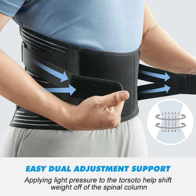 Faja cinturon lumbar de terapia magnetica
