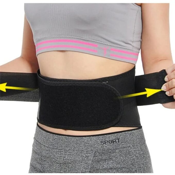 Faja cinturon lumbar de terapia magnetica