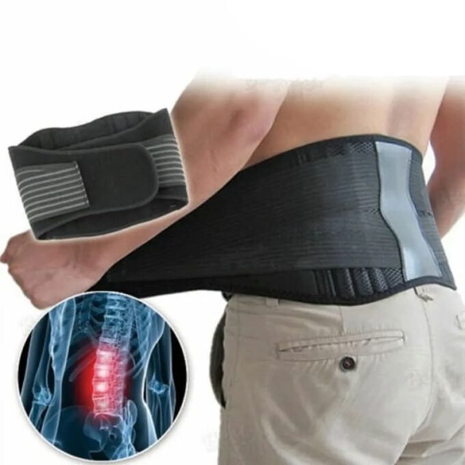 Faja cinturon lumbar de terapia magnetica