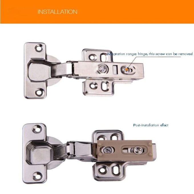 (1)Bisagra universal para cajones luz automatica multifuncional