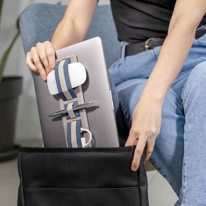 Organizador adhesivo para accesorios soporte para cables