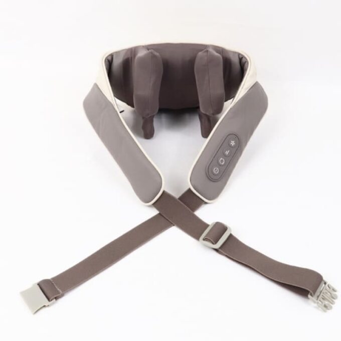 Masajeador inalambrico calefactor cervical 3 en 1