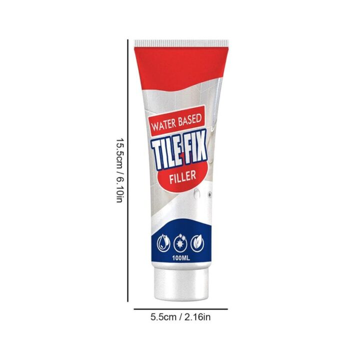 Sellador impermeable reparador de imperfecciones para azulejos