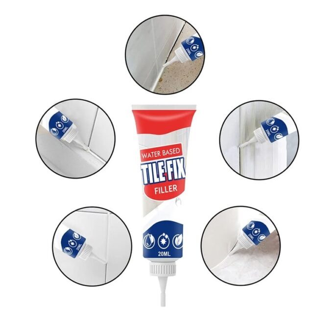 Sellador impermeable reparador de imperfecciones para azulejos