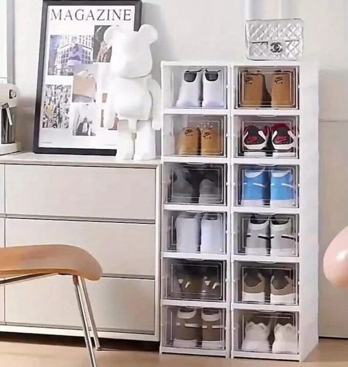 Zapatero organizador plegable armario de 6 niveles