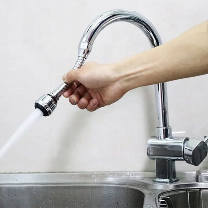 Extensor flexible para grifo de agua manguera