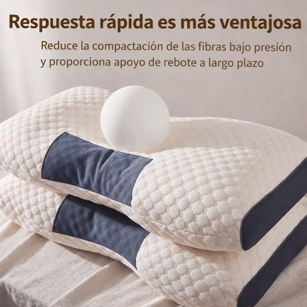 Almohada Ortopédica Cervical 😴 Alivia Dolor de Cuello y Mejora el Sueño