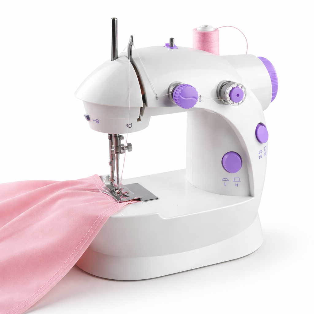 Mini Máquina de Coser Portátil 🧵 Ideal para Arreglos Rápidos en Casa