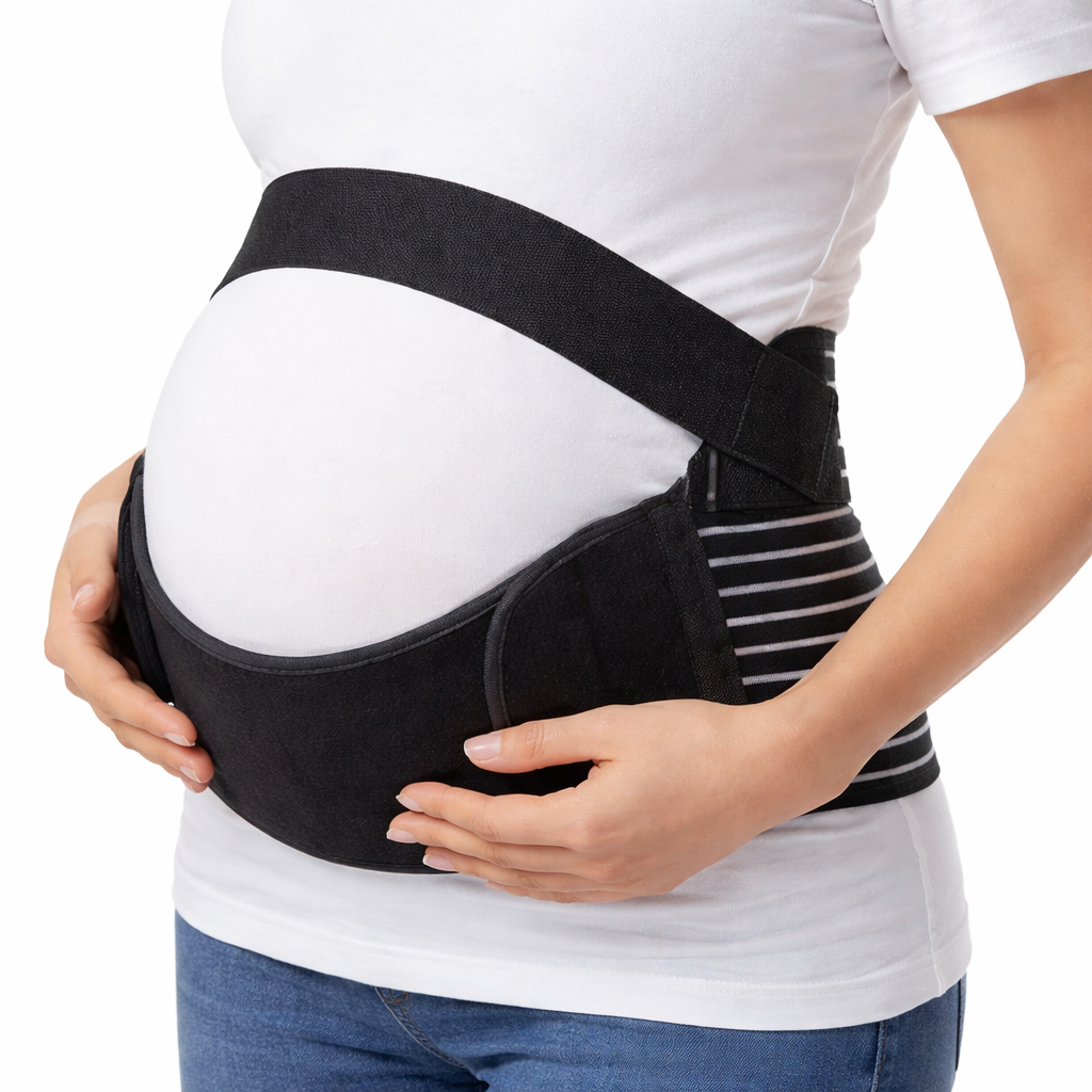 Faja Correctora de Postura para Embarazadas 🤰 Alivia Espalda y Cintura