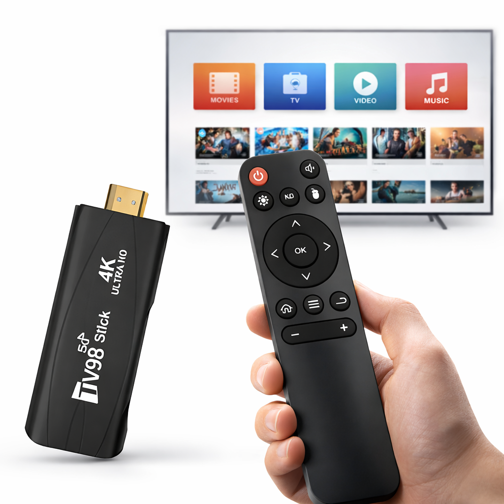 TV Stick 4K Android 📺 Convierte Cualquier TV en Smart