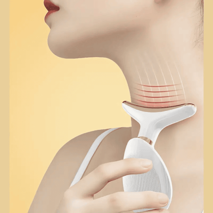 Masajeador facial de elevacion barbilla estiramiento reafirmante antiarrugas