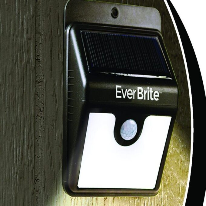 Lampara led recargable con energia solar y sensor de movimiento luz portatil