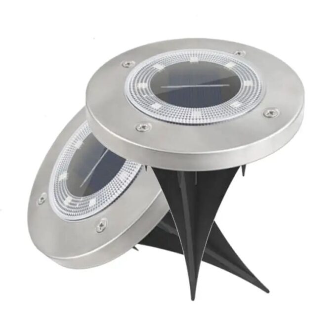Luces led para suelo set de 4 piezas impermeables