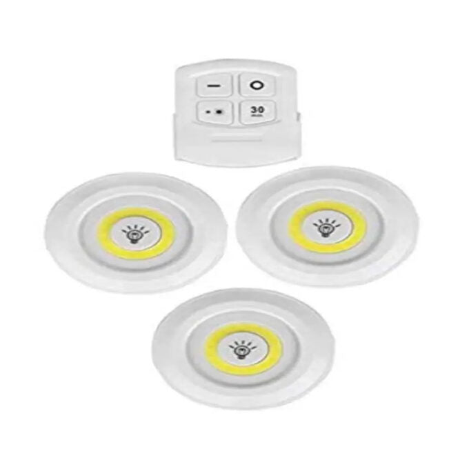 (1)Luces LED adhesivas set x3 con control lamparas inteligentes