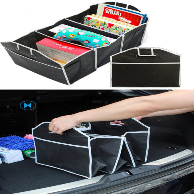 Organizador de productos para maletero de carro almacenador plegable