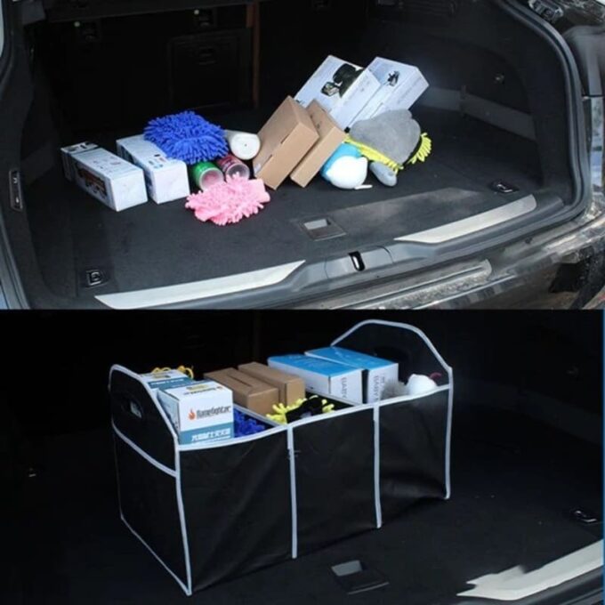 Organizador de productos para maletero de carro almacenador plegable