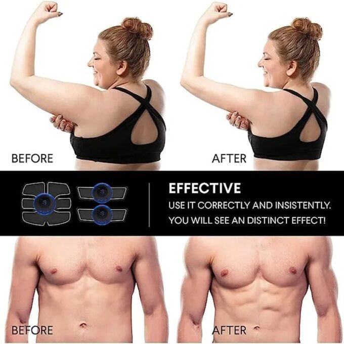 Masajeador de estimulacion muscular moldeador corporal 3 en 1