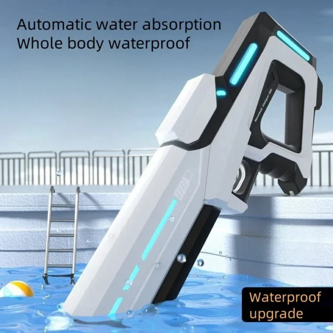 PISTOLA DE AGUA SUCCION RECARGABLE