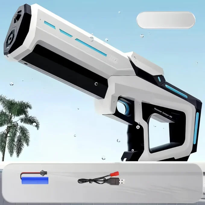 PISTOLA DE AGUA SUCCION RECARGABLE
